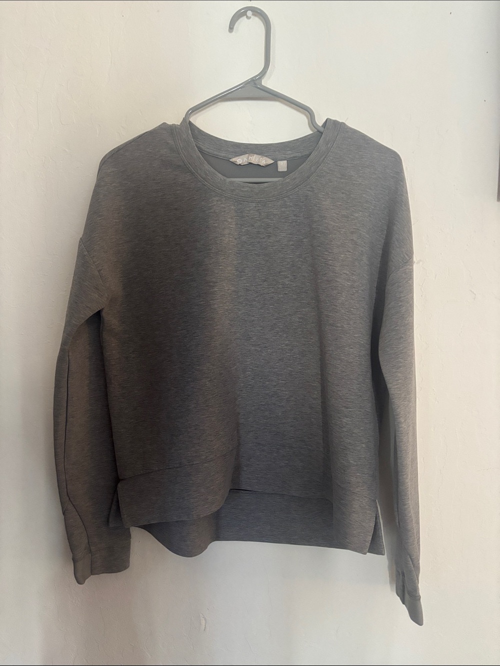 Athleta Heather Gray Crewneck Sweatshirt